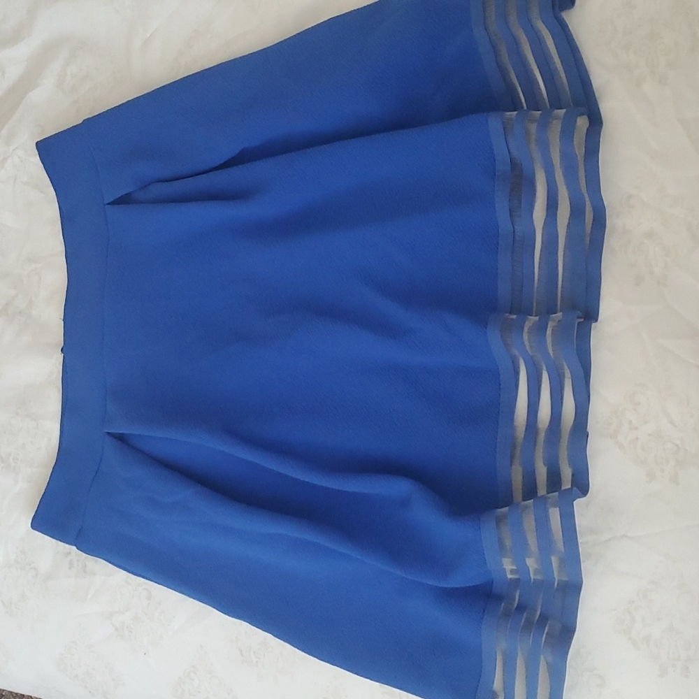 Royal Blue Skirt